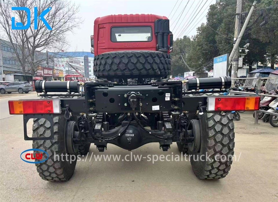 DONGFENG DV7 6 wheels chassis rear
